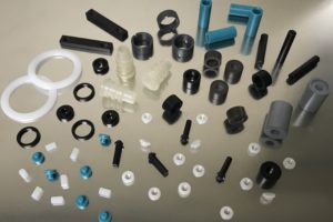 CNC machined plastic components